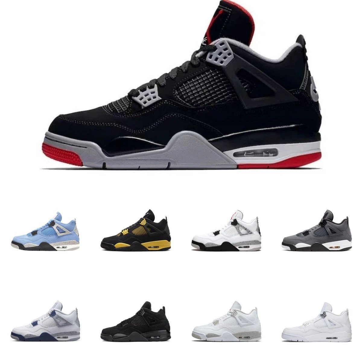 AJ4 men's shoes, women's shoes, air cushioned basketball (2)