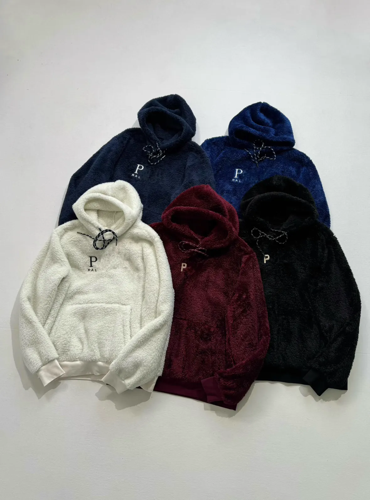 polo plush hoodie