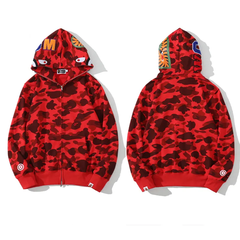 Bape full zip hoodie