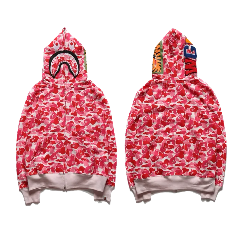 Bape full zip hoodie