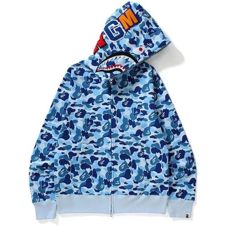 Bape full zip hoodie