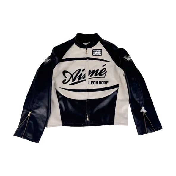 Aime Jacket x Corteiz Leather Jacket