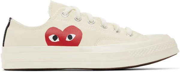 Converse Chuck Taylor All Star 70 Ox Comme des Garcons PLAY White Low