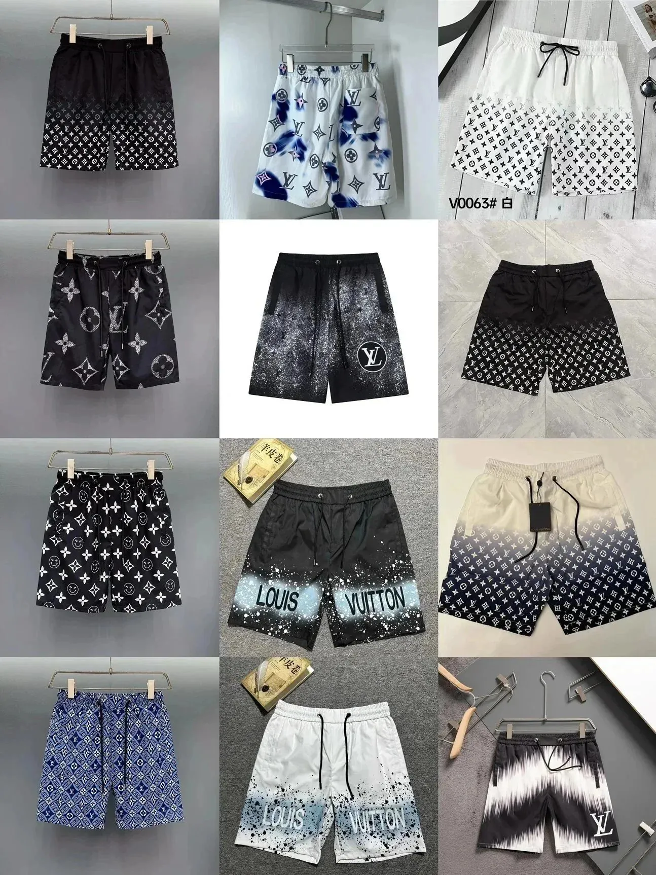 Summer men's beach shorts (48)